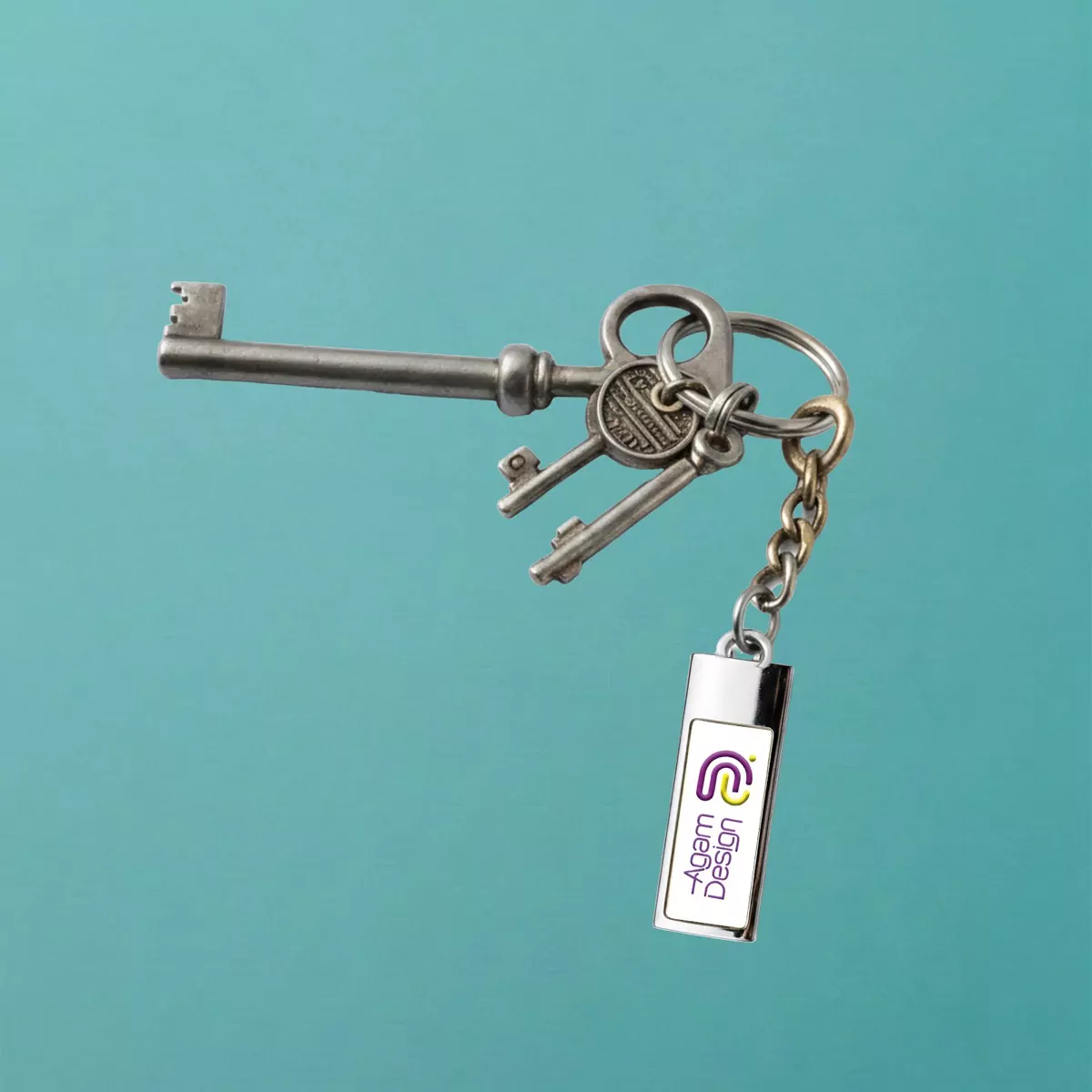 Porte-clés Rectangulaire — Pc.014